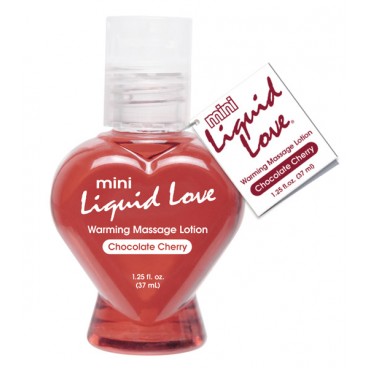 aceite de masaje corazon chocolate cereza