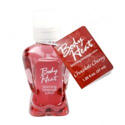 aceite erotico body heat warming chocolate cherry