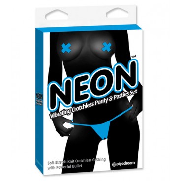 calzon neon vibrating crotchless