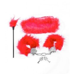 kit fetish plumas de fantasias