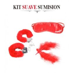 kit suave sumision esposa cegadera plumas