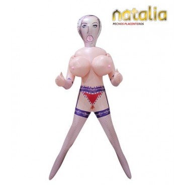 muneca inflable pechos placenteros