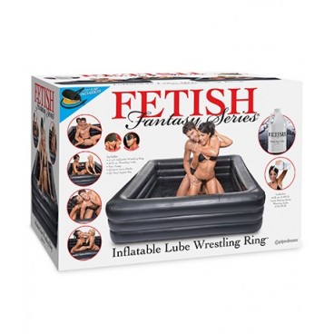 ring de lucha libre inflable