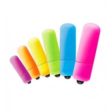 vibrador neon luv touch lipstick parpura 1