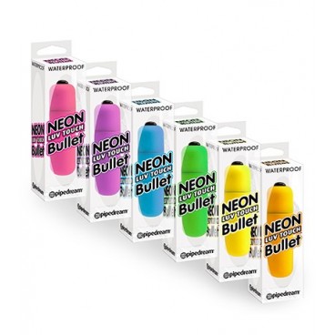 vibrador neon luv touch lipstick parpura 2