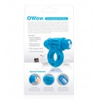 anillo vibrador owow recargable usb azul 1