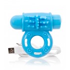 anillo vibrador owow recargable usb azul