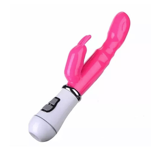 Conejito Vibrador Con Estimulador Clitorial
