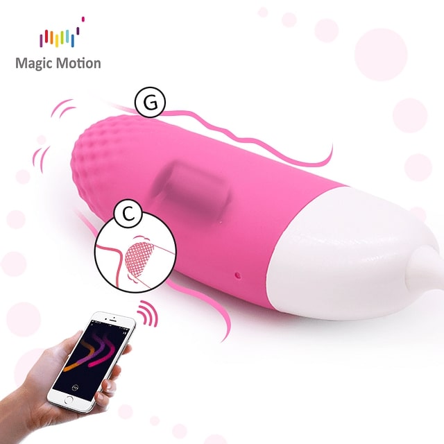 Vibrador Bala Magic Vini Pink Magic Motion5