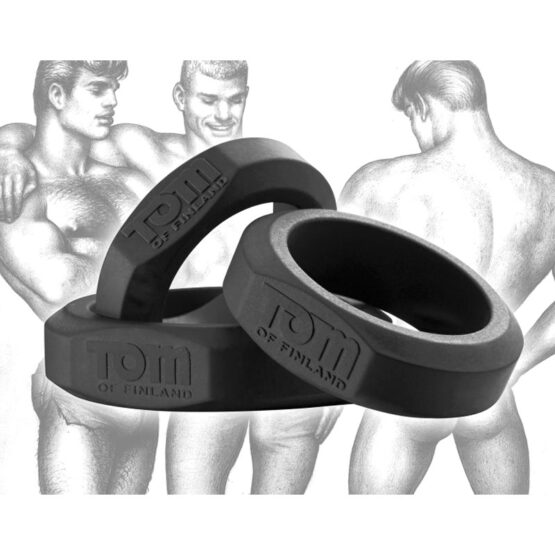 Set CockRing Tom of Finland 3