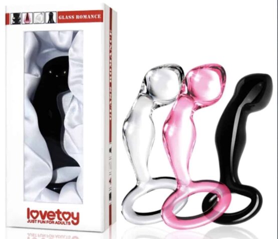 plug anal vidrio color negro GS18bk 1 1