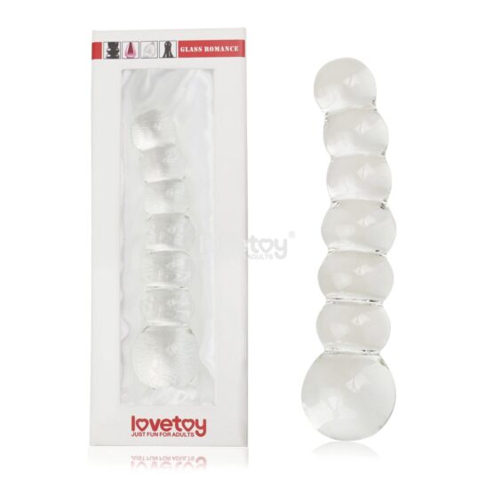 plug anal vidrio color transparente GS09C